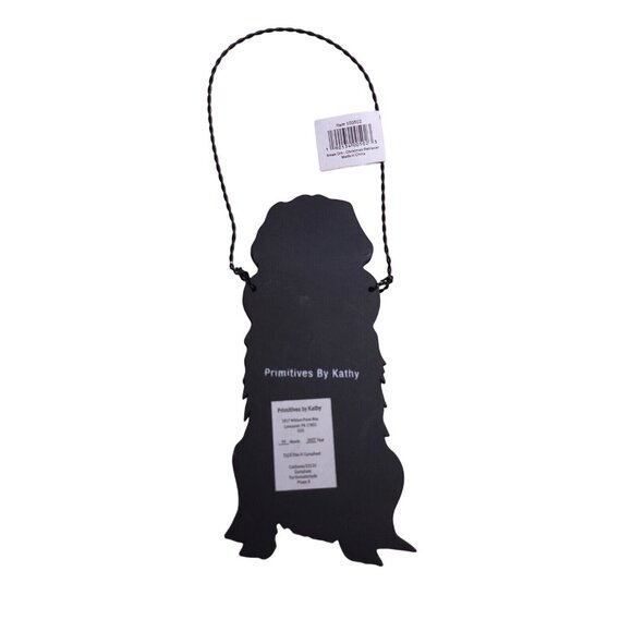 Golden Retriever Christmas Ornament By Primitives By Kathy Wreath Red Bow Design - Picture 3 of 3